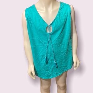 CACIQUE Blue‎ Tank